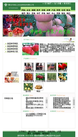 岚山网站建设-山东烟台苹果苗