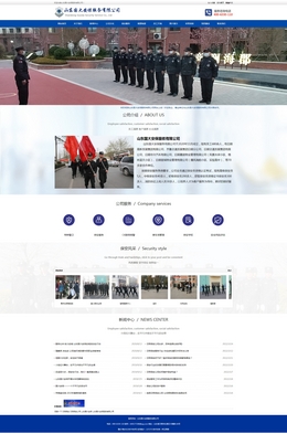 岚山网站建设-山东国大安保服务有限公司